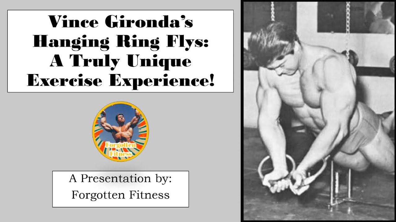 Vince Gironda’s Hanging Ring Flys: A Truly Unique Exercise Experience! + Larry Scott Demonstration!