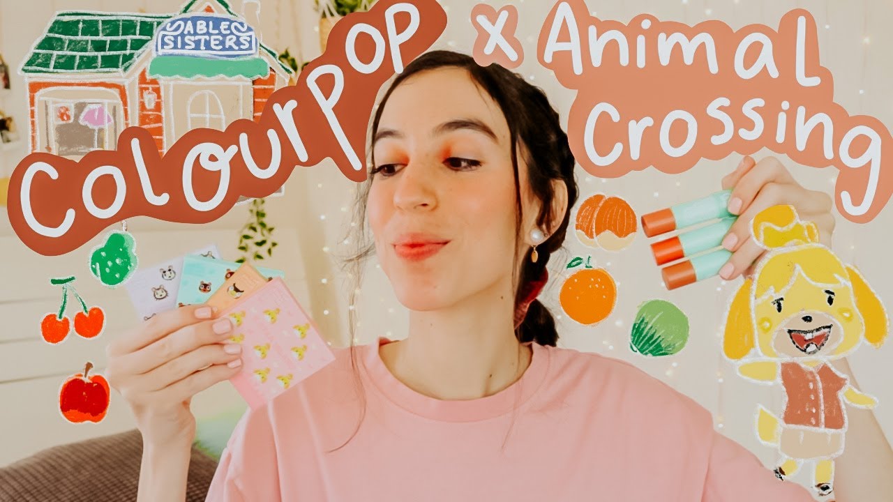 Unboxing Colección Animal Crossing x Colourpop ✿ Carol Catalano