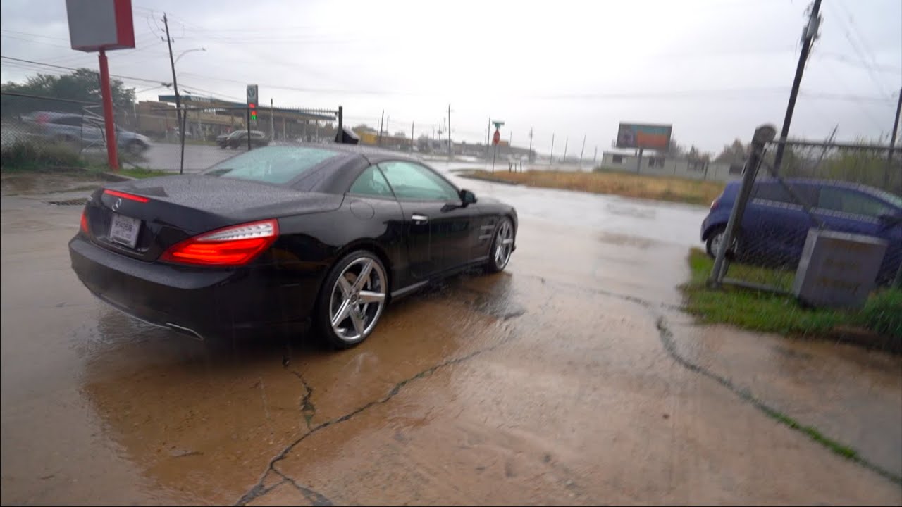 2013 Mercedes SL550 Cquartz Lite Applied, He Took Off In The Rain (Part 3)