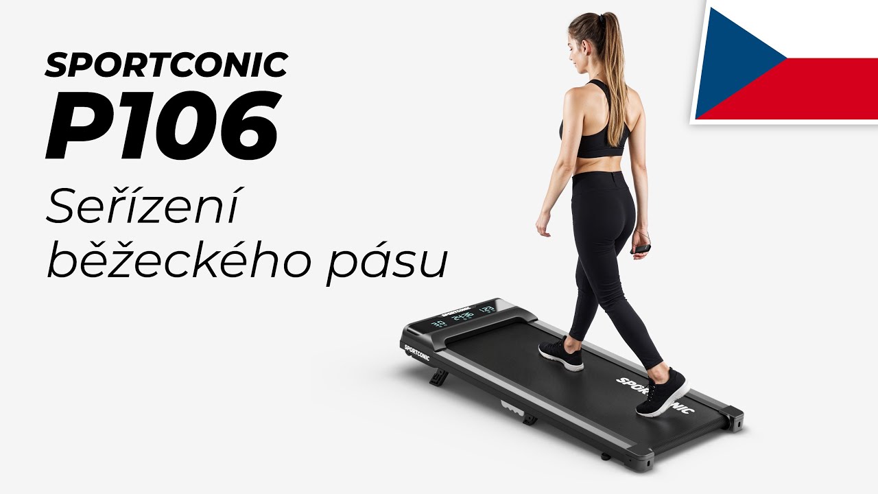 Sportconic P106 – Seřízení běžeckého pásu