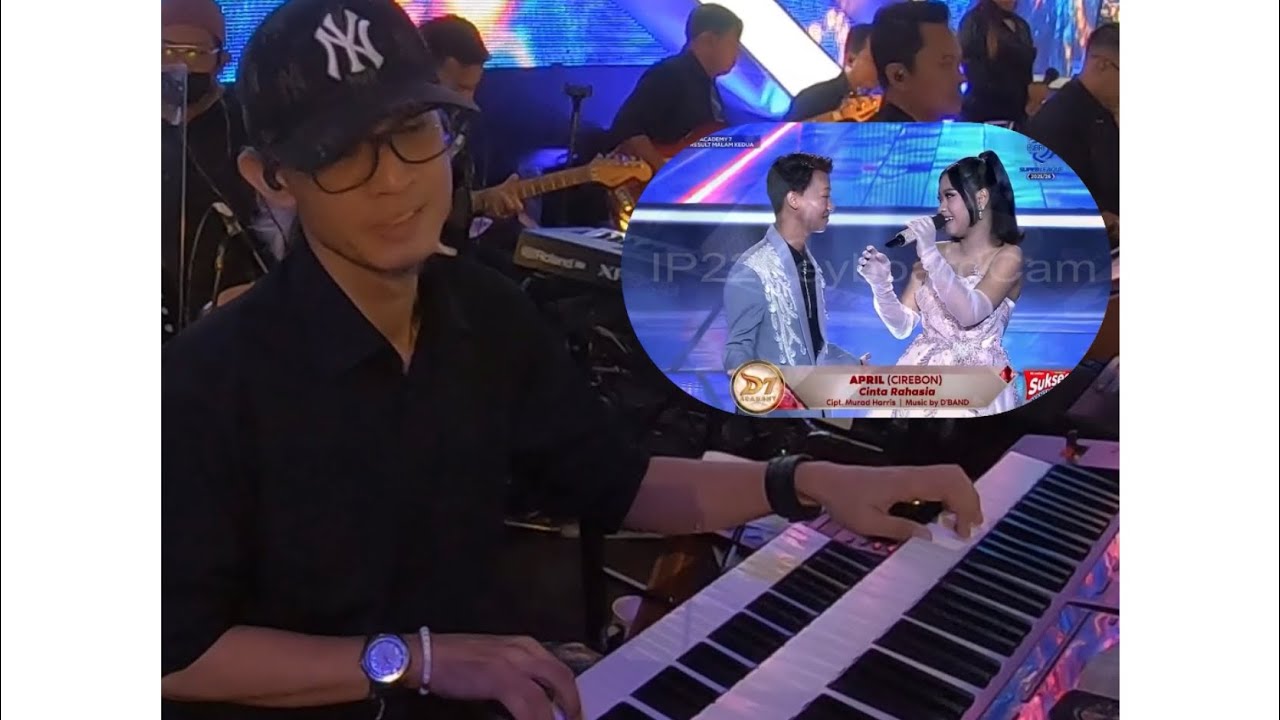 Keyboard Cam Cinta Rahasia. April, Cirebon. #dangdutacademy7 #ip22keyboardcam 