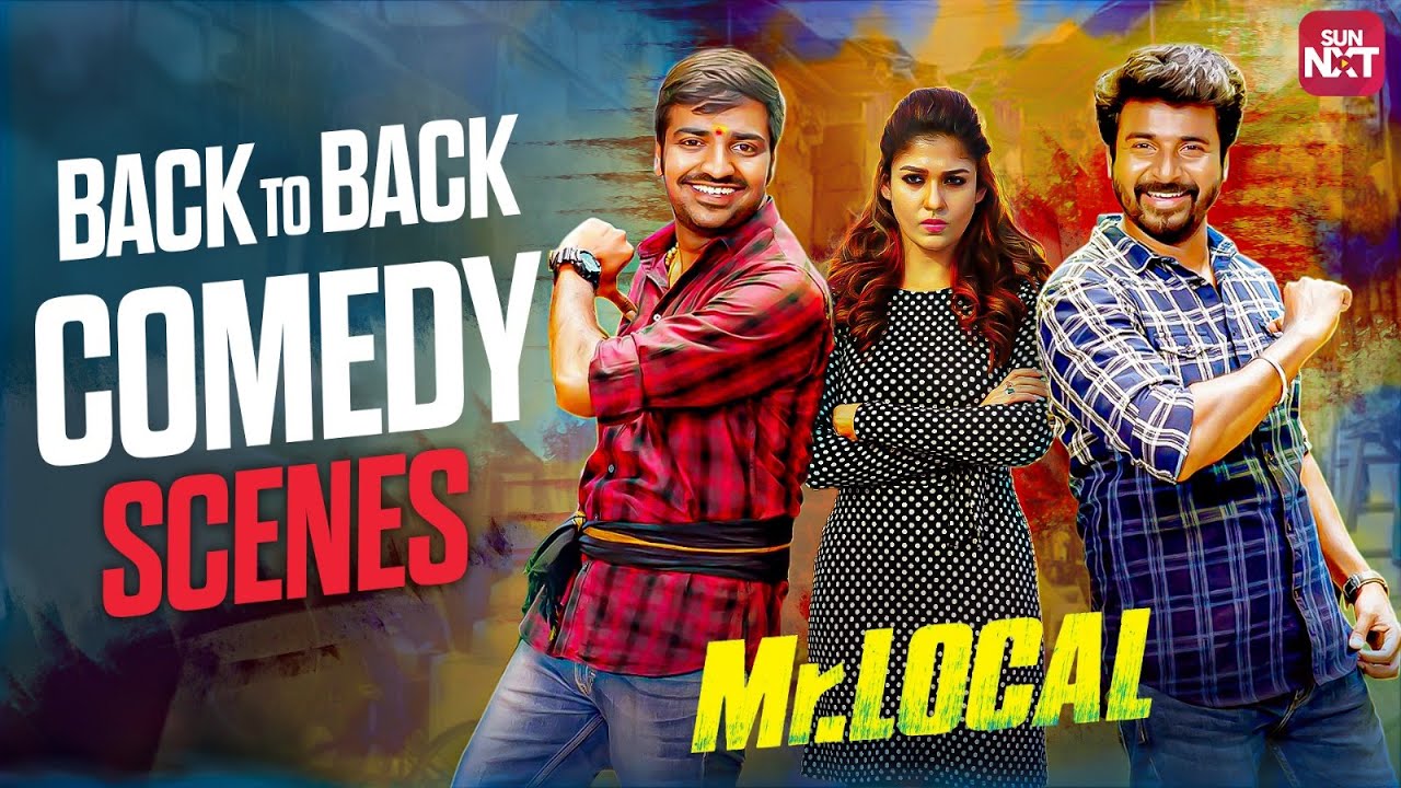 MR. LOCAL – Back-to-Back Comedy Scenes 😂 | Sivakarthikeyan | Yogi Babu | Sathish | Sun NXT