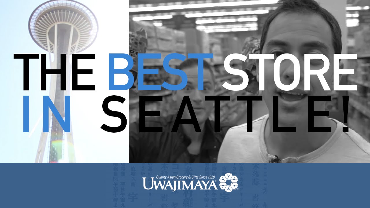 My Favorite Seattle Grocery Store... Uwajimaya (Japanese Food)- BenjiManTV