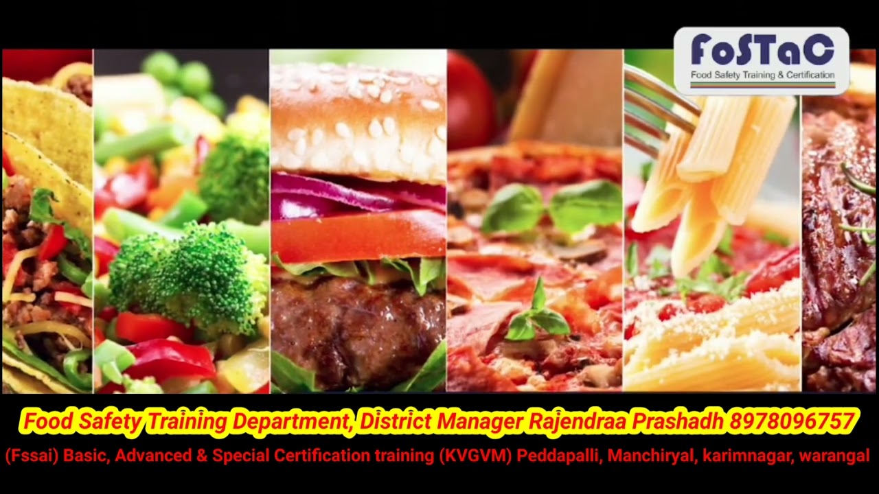 Food Safety Training & Certification(fostac) 8978096757