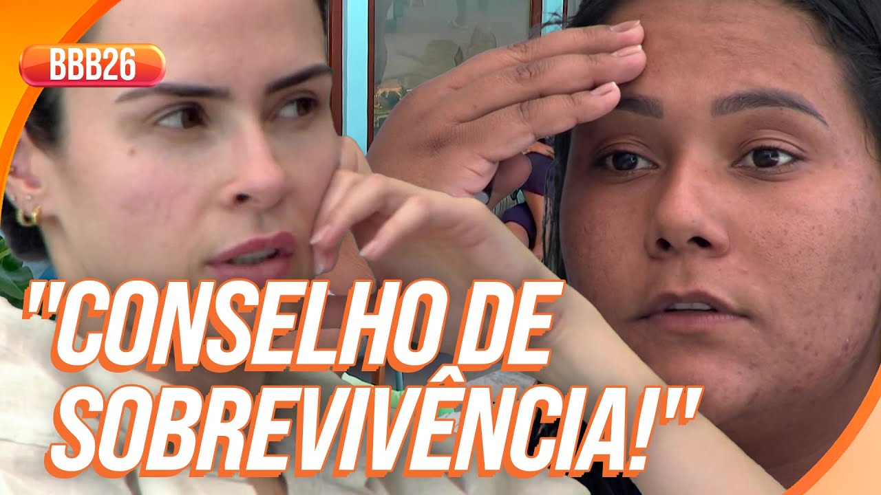 ALIADAS? 🤔😲 Ana Paula ACONSELHA Chaiany sobre ESTRAT&Eacute;GIAS DO JOGO | BBB 26
