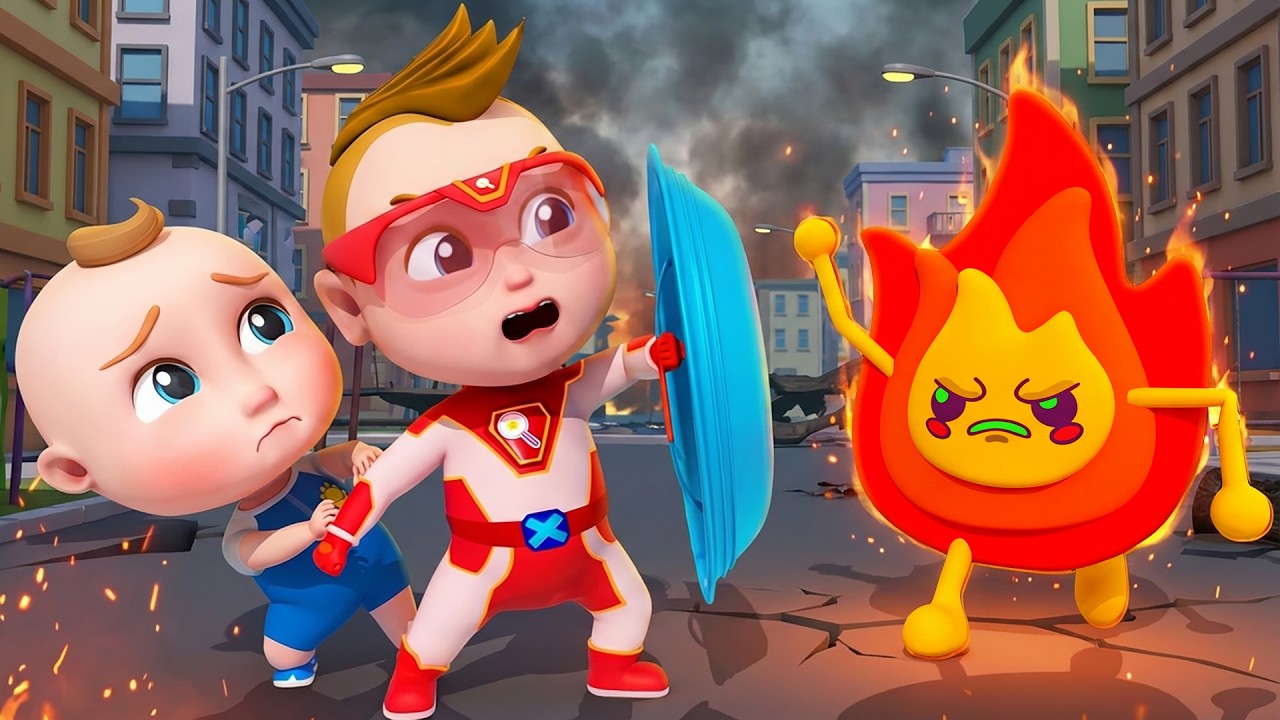 Kids Turn into Superheroes - Superhero Song - Little Superhero | Sumo Bo Kids Songs & Nursery Rhymes