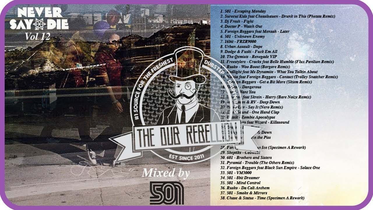 Never Say Die &bull; Vol 12 &bull; Mixed by 501 | THROWBACK VAULT