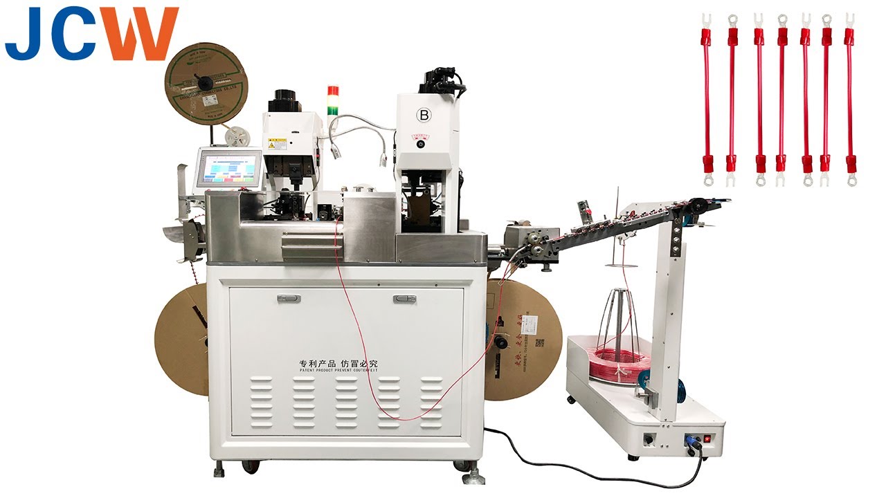 Automatic Ferrules Crimping Machine（JCW-CST04）丨Pre-insulated Terminal Crimping Machine