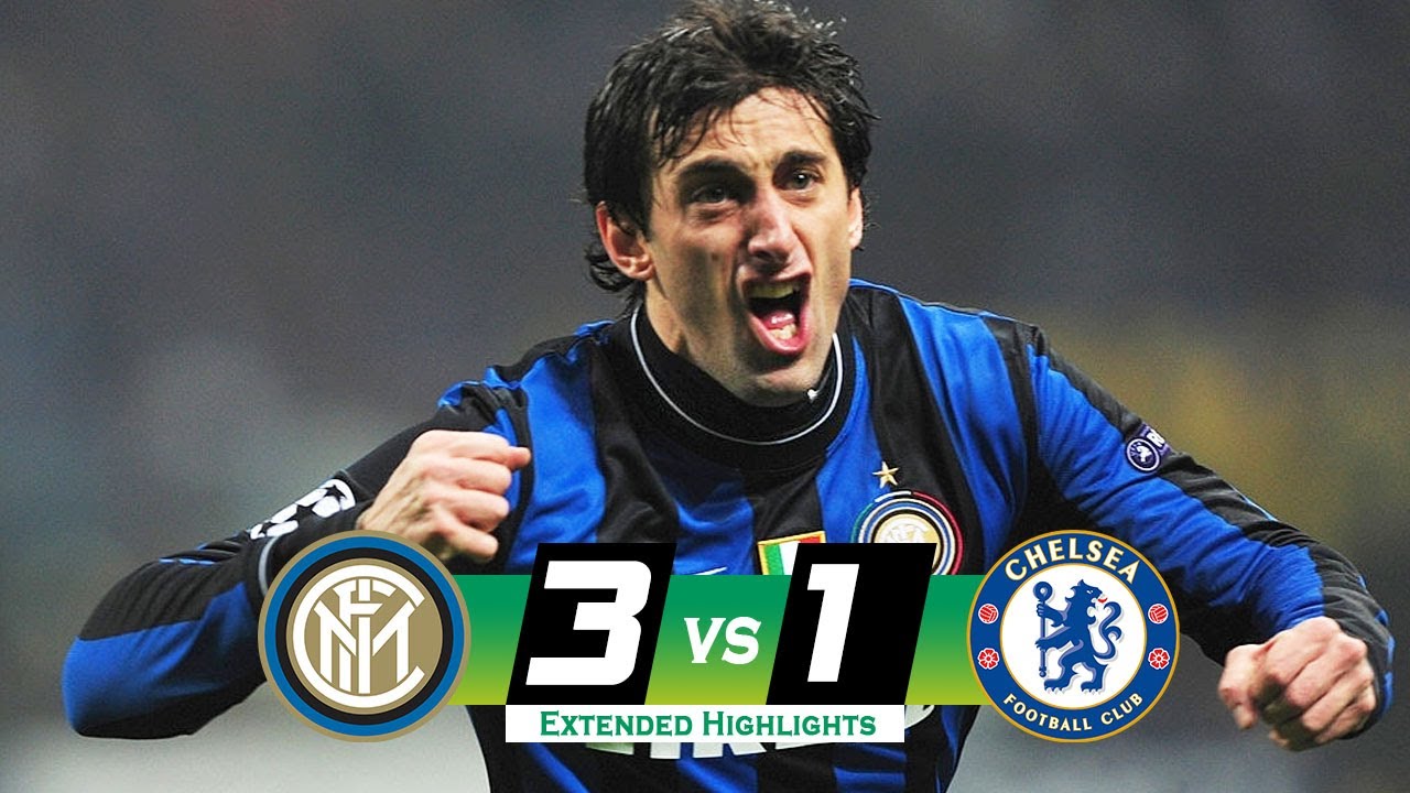 Inter vs Chelsea 3-1 (agg) Highlights & Goals - Round of 16 | UCL 2009/2010