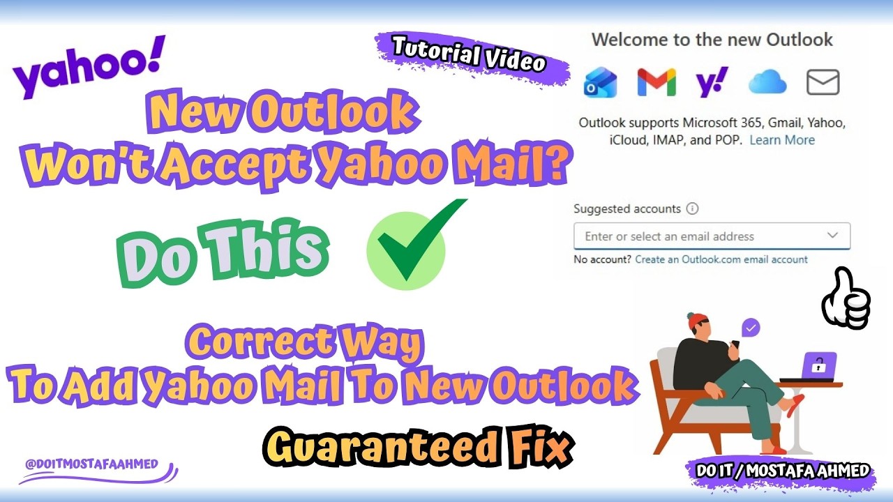 Yahoo Mail Not Working in New Outlook? Fix It Now