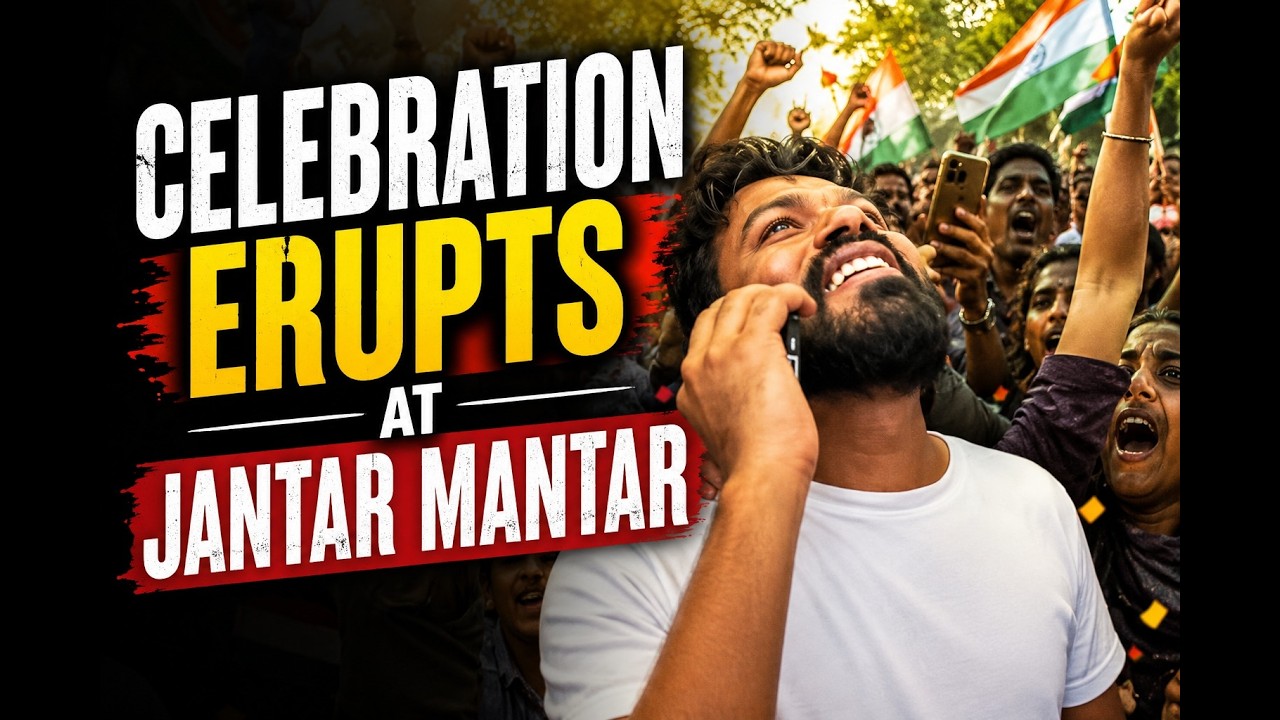 CJP Protest Live: Celebration Erupts at Jantar Mantar As Pradhan Resigns | CJP Celebrations Live