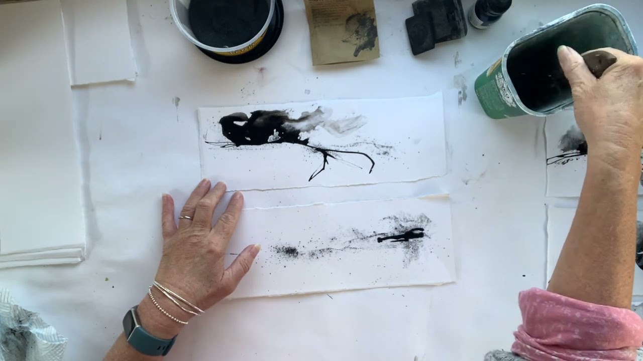 Field Edges Ink & Art Graf sketches...