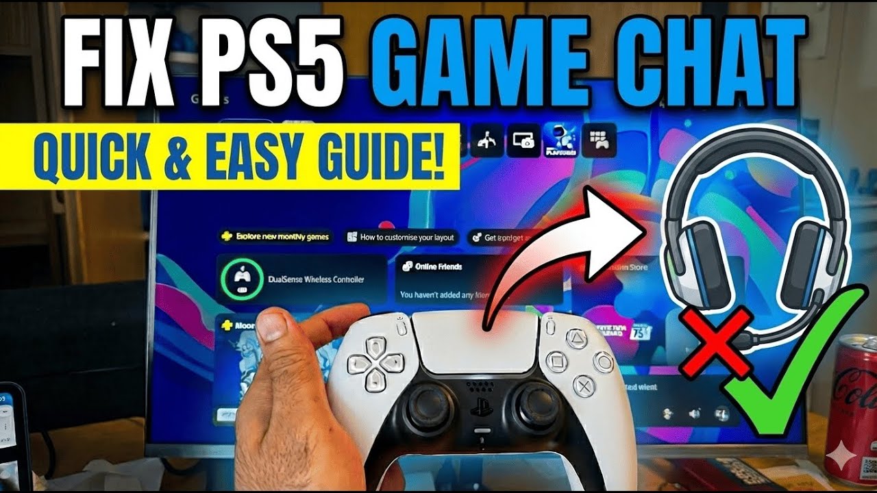 How to Fix Game Chat Not Working on PS5 (Quick Audio Chat Fix)
