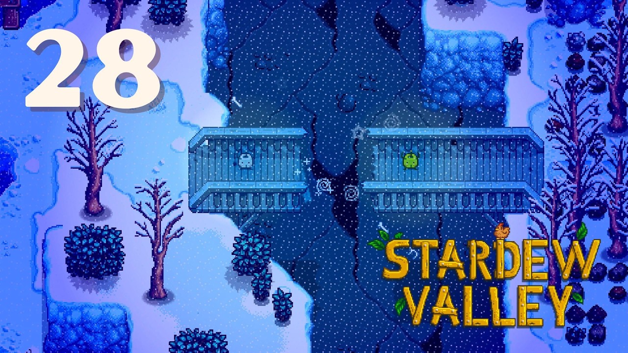 Stardew Valley [Longplay] : Winter First year Day 85-87 | Episode 28