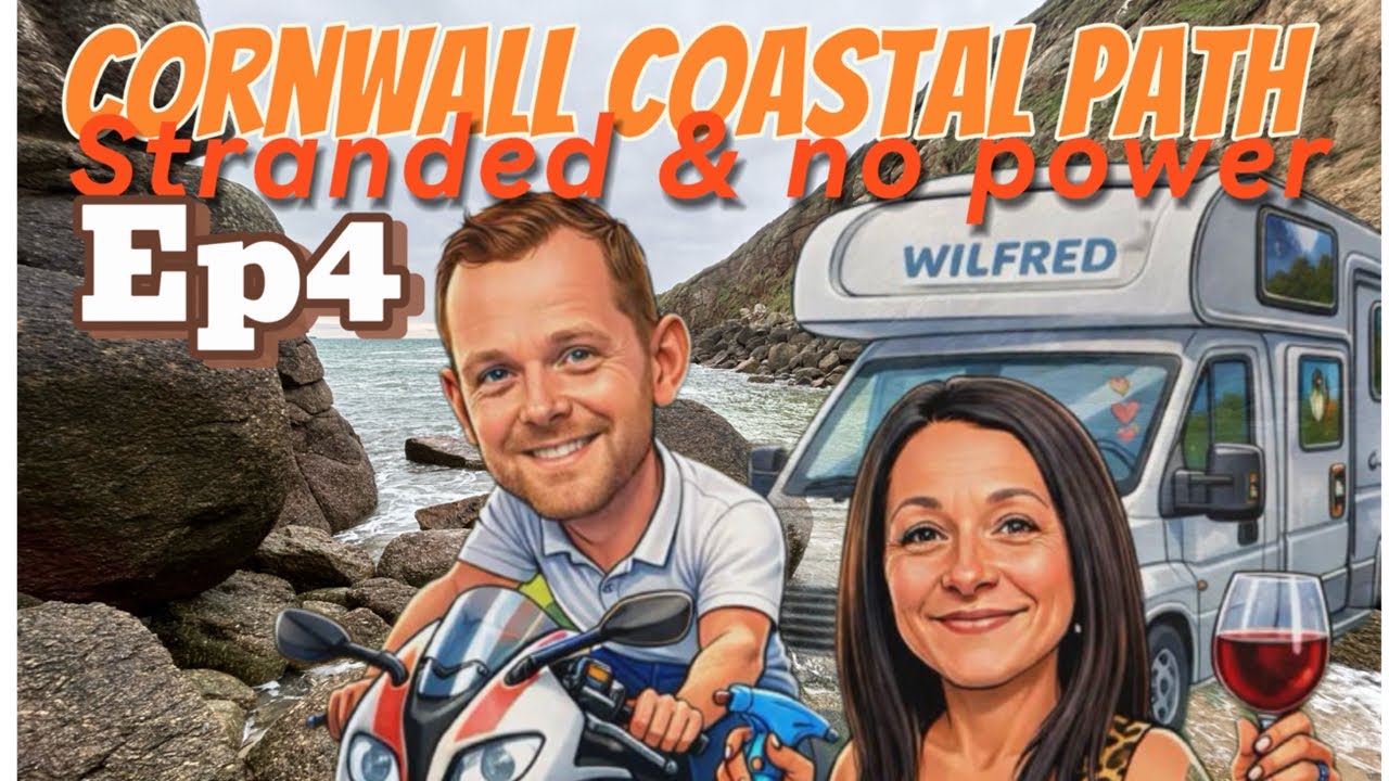 Cornwall coastal path Lanorma to Lends End and we almost got stranded the night campervan 