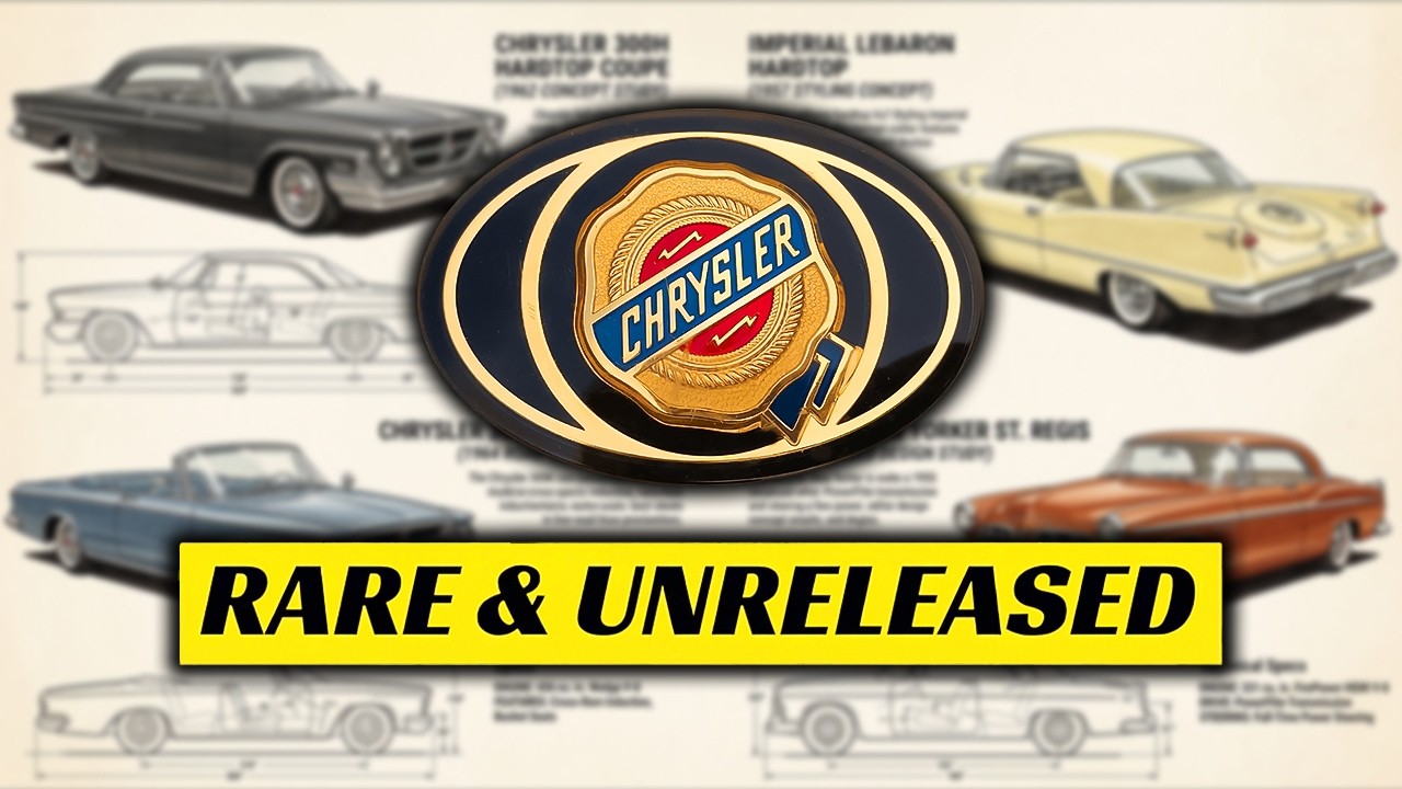 10 CHRYSLER Cars So Rare They Got Banned