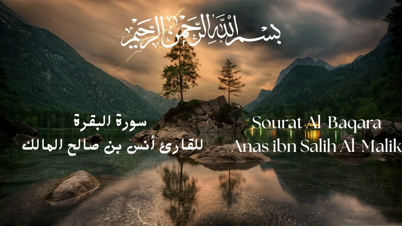 Sourat Al Baqara Anas ibn Salih Al Malik سورة البقرة كاملة للقارئ أنس بن صالح المالك