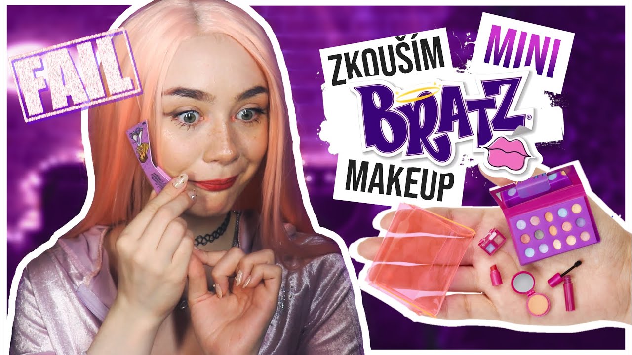 Zkouším NEJMENŠÍ MAKEUP?! || Mini Bratz
