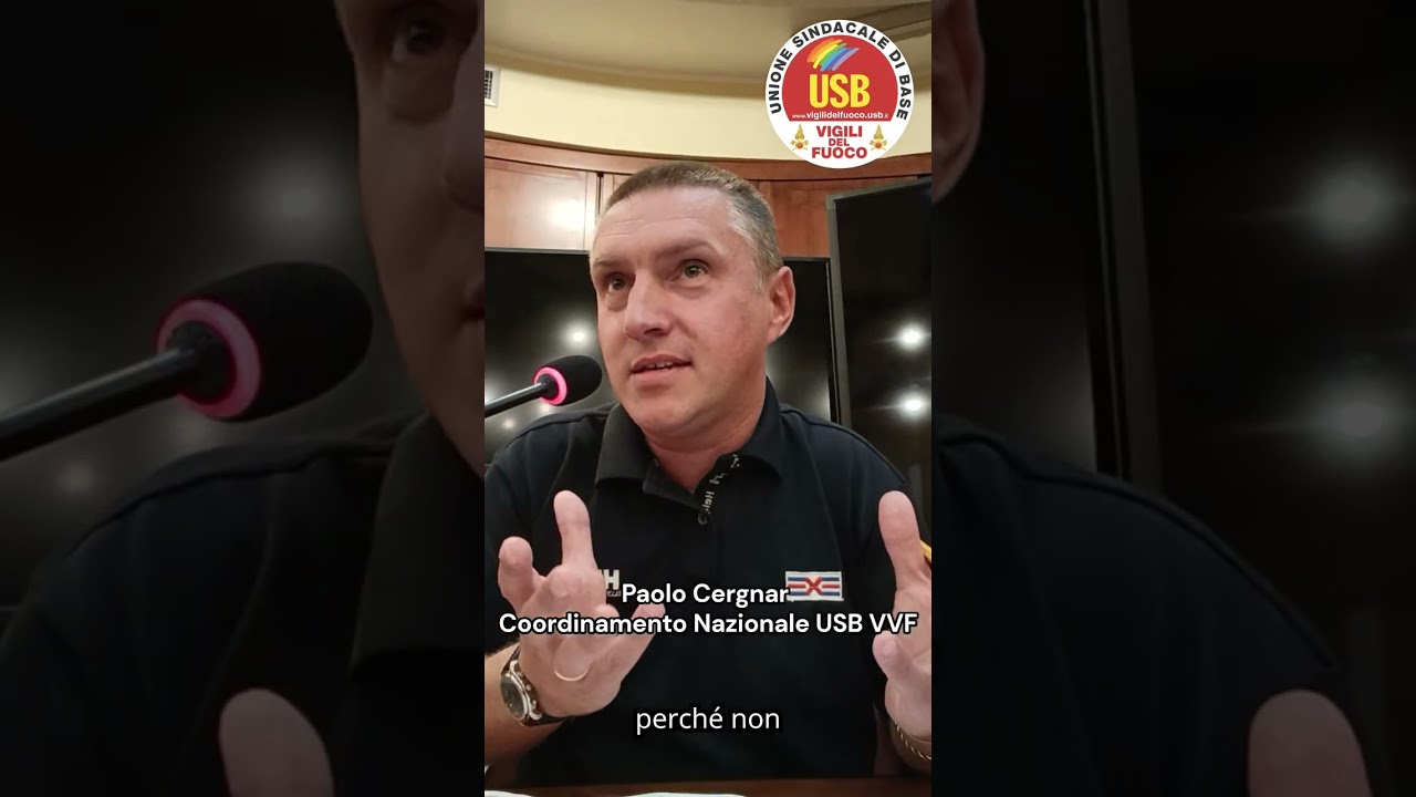 Paolo Cergnar del coordinamento nazionale USB incontro sulle POS.