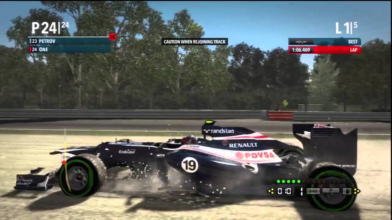 F1 2012 - Marco Demo Gameplay