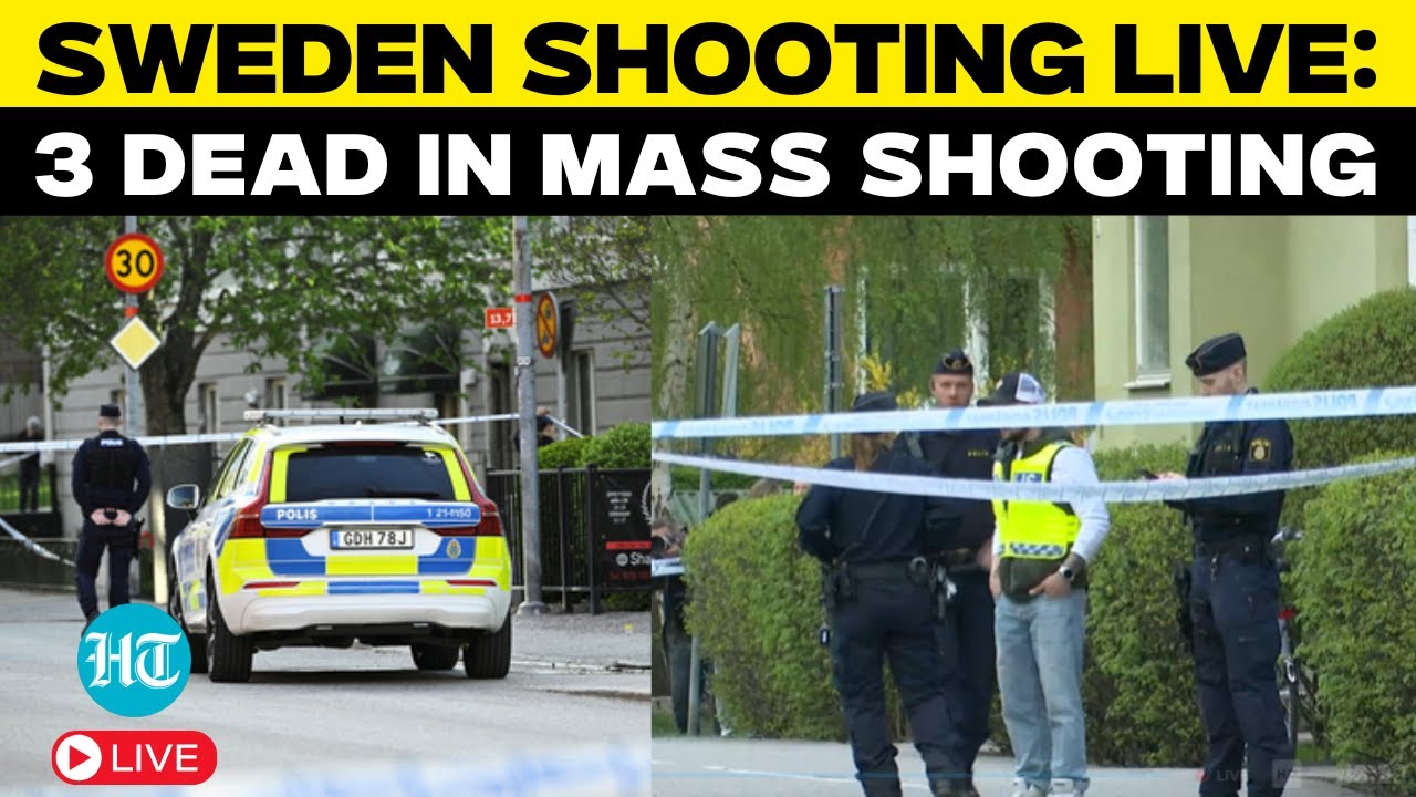 Sweden Mass Shooting LIVE | 3 Dead In Mass Shooting In Sweden | Vaksala Square, Uppsala