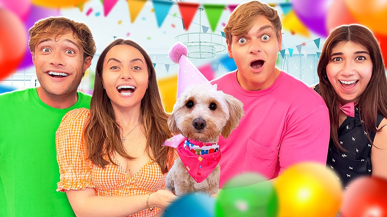 ORGANIZZO UNA FESTA DI COMPLEANNO A SORPRESA PER IL CUCCIOLO DI JENNY CON TUTTI I NOSTRI AMICI🎂