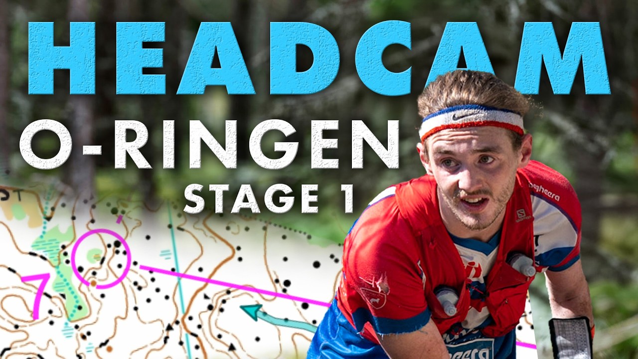 O-RINGEN 2024 STAGE 1 ⎸ Headcam Orienteering M21 Elite