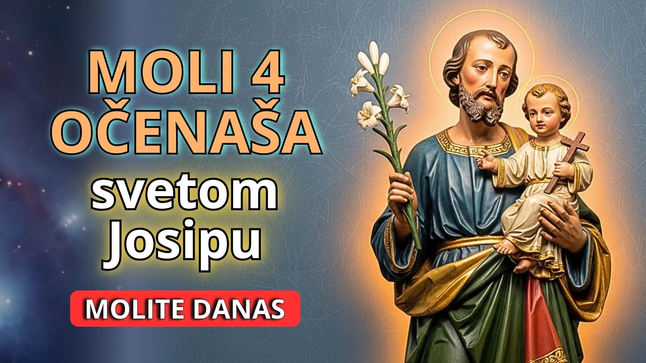 4 Očenaša svetom Josipu za hitna čuda: Moli danas i gledaj kako Bog djeluje!