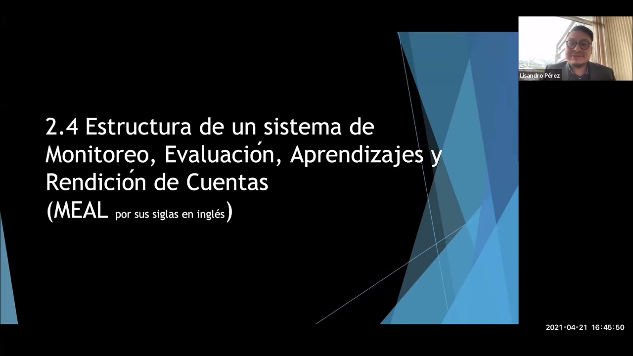 Monitoreo y Evaluación de Proyectos