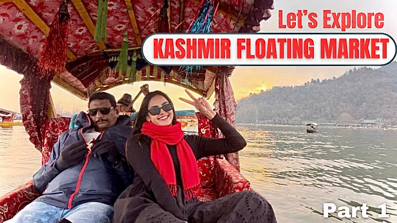 Kashmir me dekha Pani pe Floating Market 😳| Paradise On Earth | Vlog Part 1 #vlog #kashmir #travel
