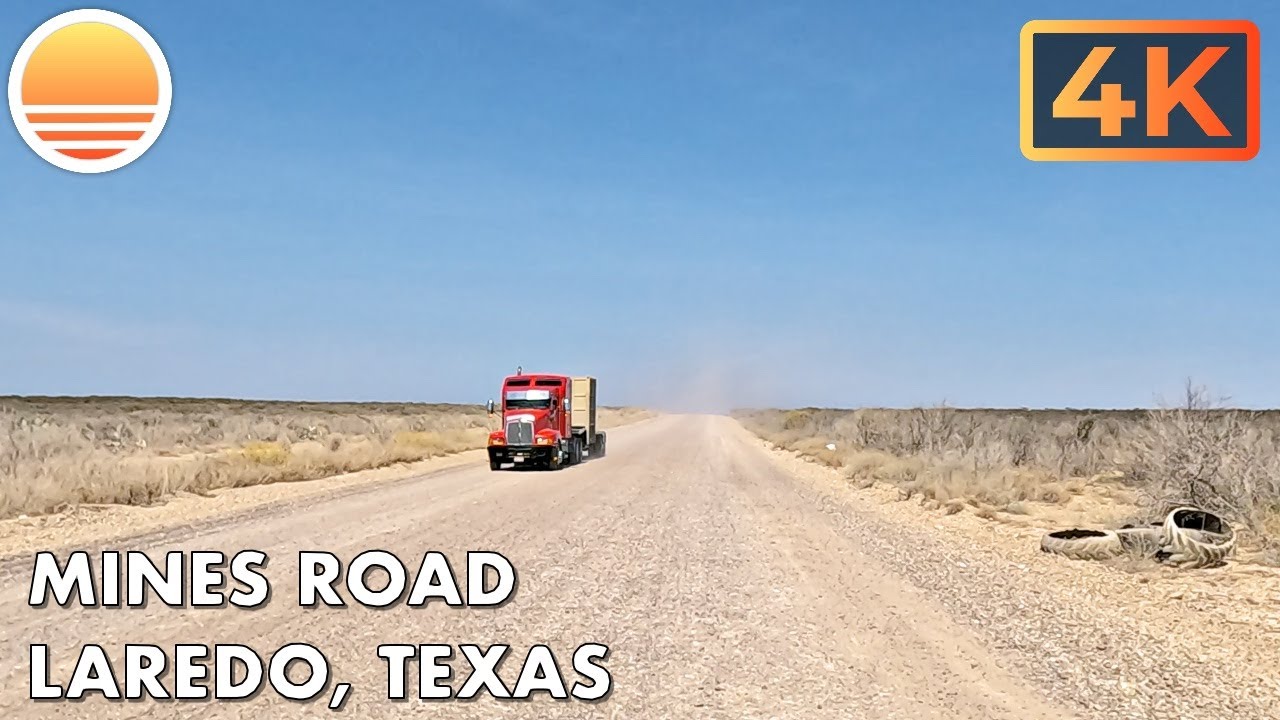 Laredo, Texas down Mines Road. Drive with me until I realize its a really bad idea and turn around!