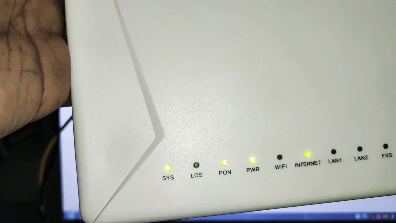 Optronix ont FTTH  configuration, SSID change, password change