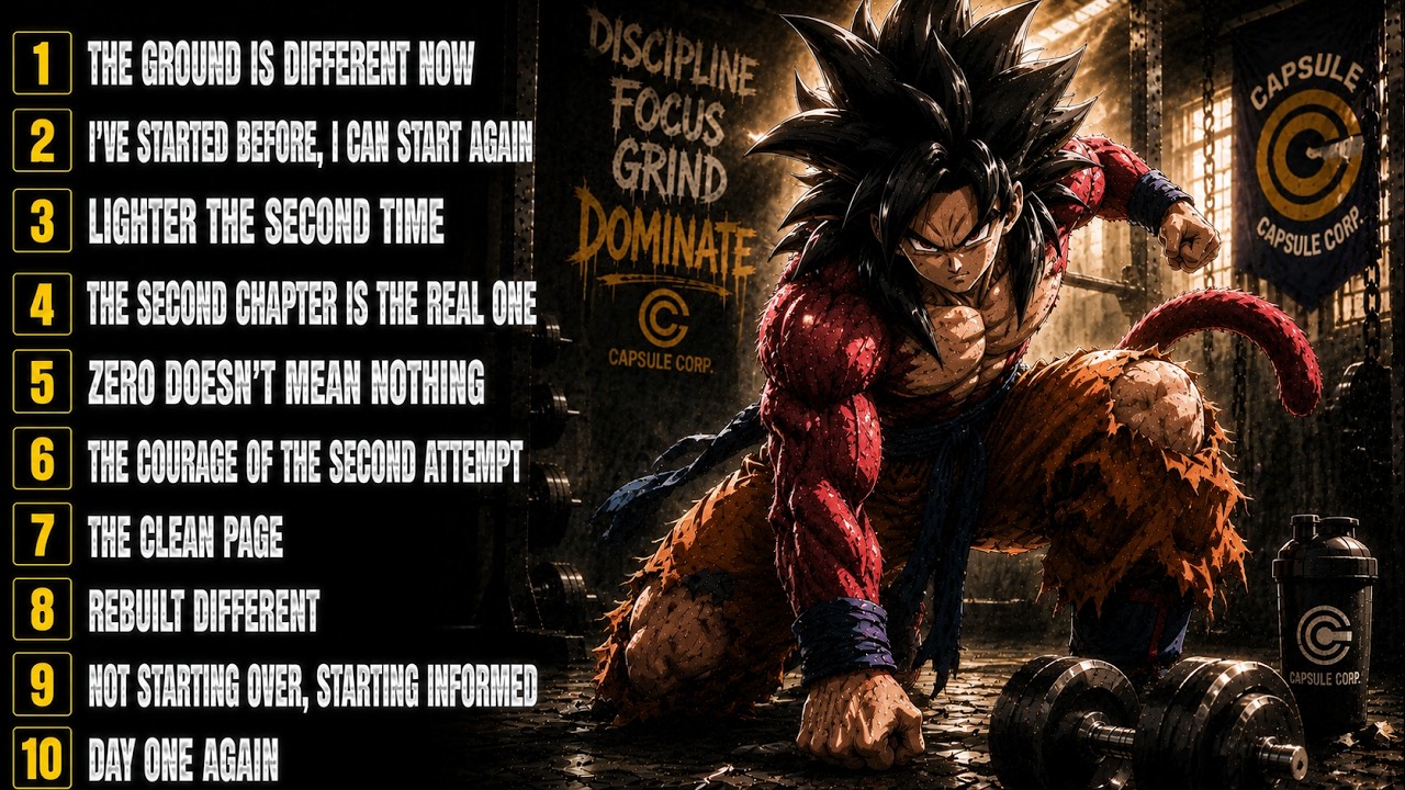 Starting Over 💪 | Gym Motivation Rap Rock Playlist 2026 🔥