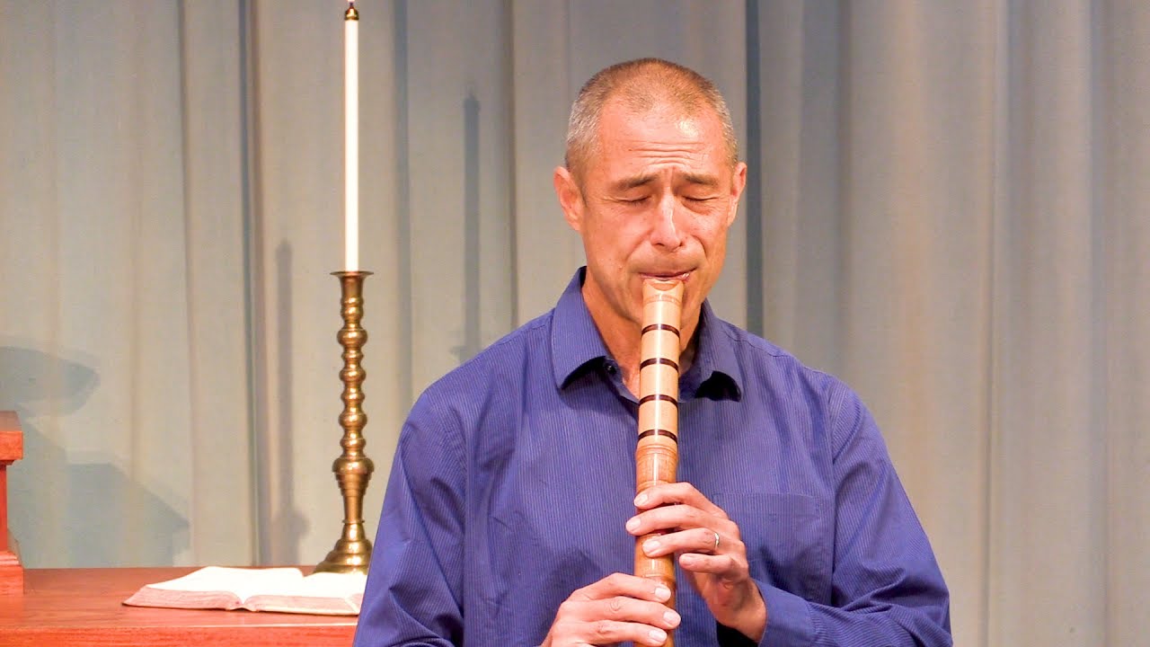 Riley Lee Performs on Shakuhachi Flute