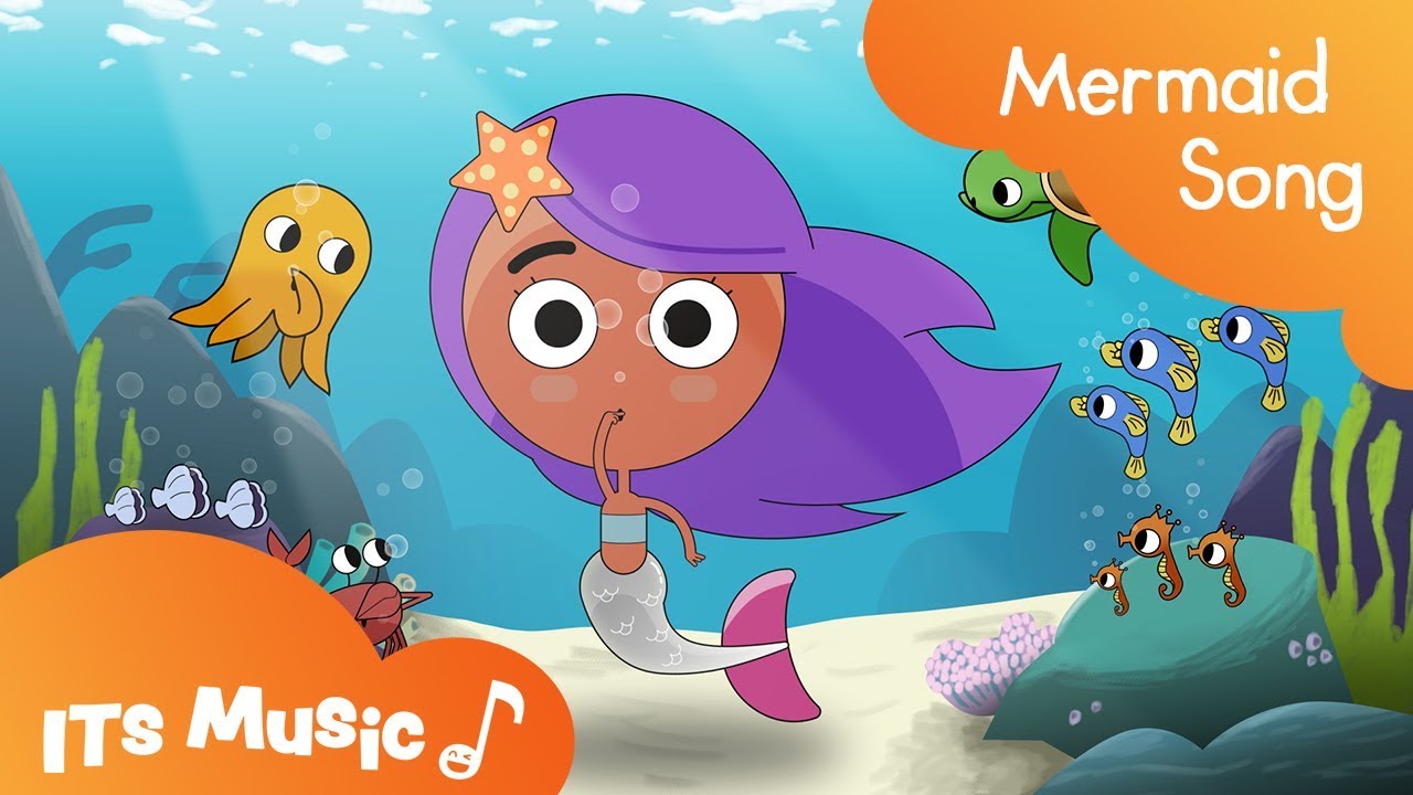 Mermaid Song | Singalong | ITS Music Kids Songs