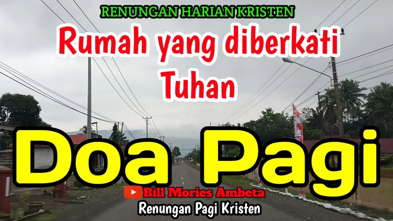 Renungan pagi - Rumah yang diberkati Tuhan