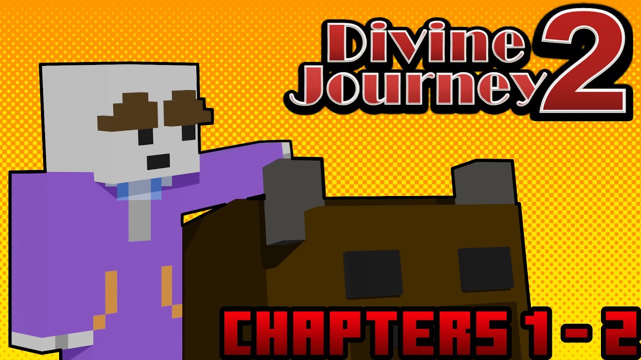 Caveman Begins a Divine Modded Journey! | Divine Journey 2 Chapters 1 & 2