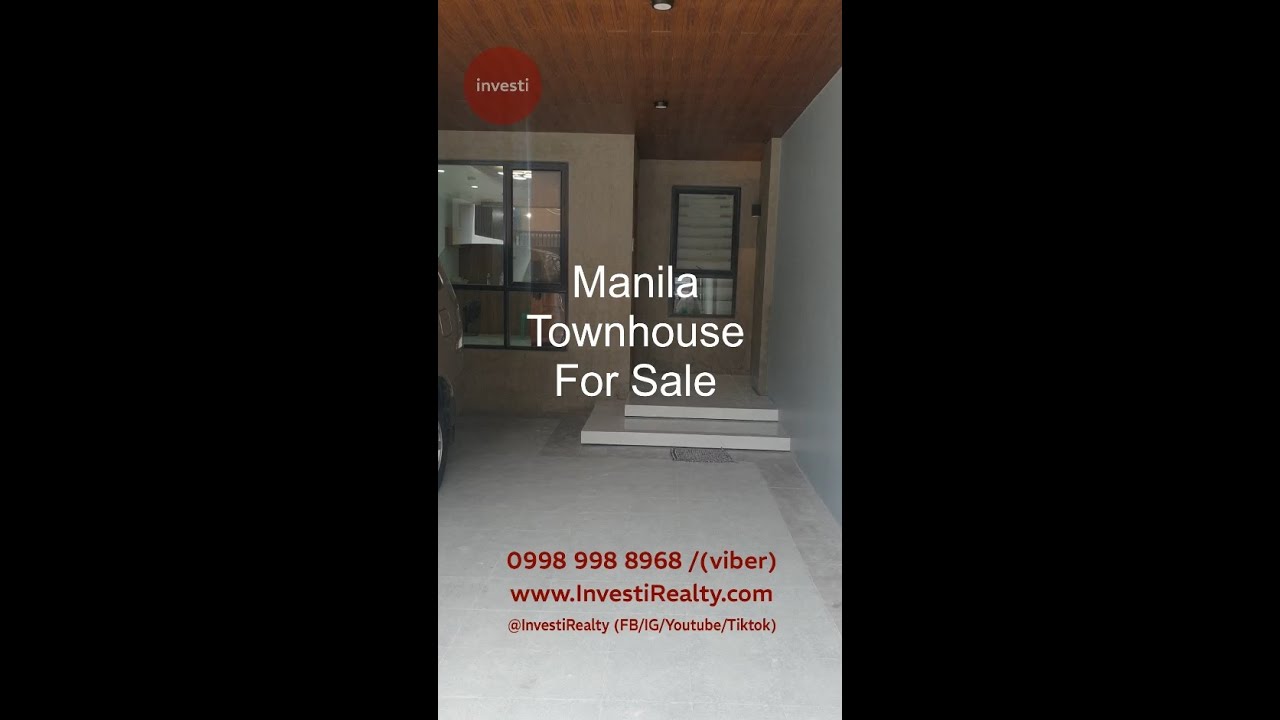 Sta Mesa Manila Townhouse for Sale #housetour #housetourph #manilahouse #townhouseph #houseforsale