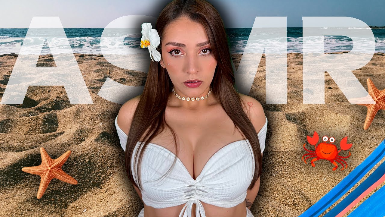 Conoces a una Colombiana en tus VACACIONES y tienen una CITA en la Playa | ASMR Roleplay 🏖️ ❤️