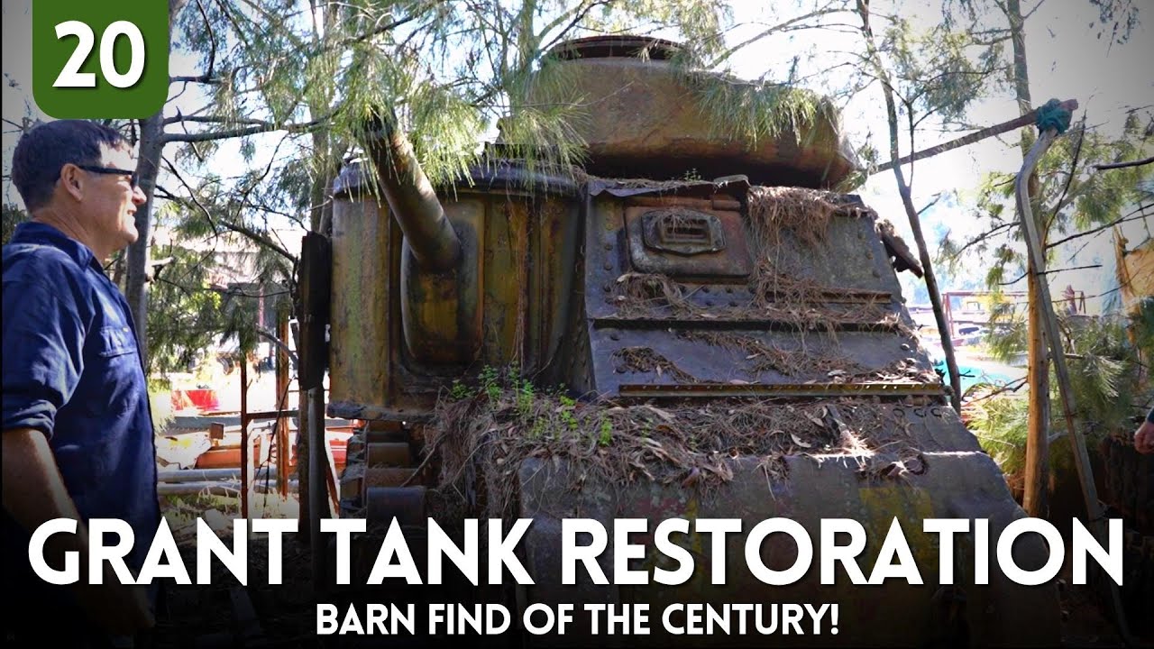 WORKSHOP WEDNESDAY: Greatest tank BARN FIND in Australia! PART I