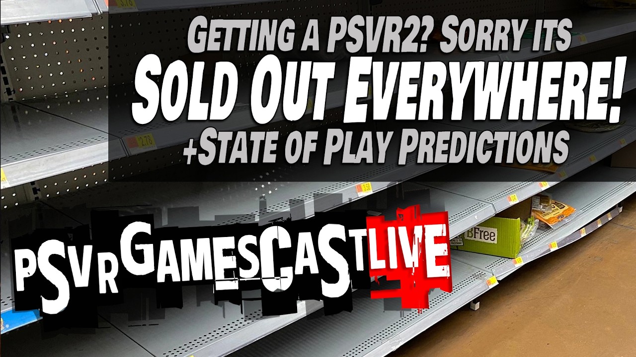 PlayStation VR2 РАСПРОДАН ВЕЗДЕ | Прогнозы на State of Play | PSVR2 GAMESCAST В ПРЯМОМ ЭФИРЕ