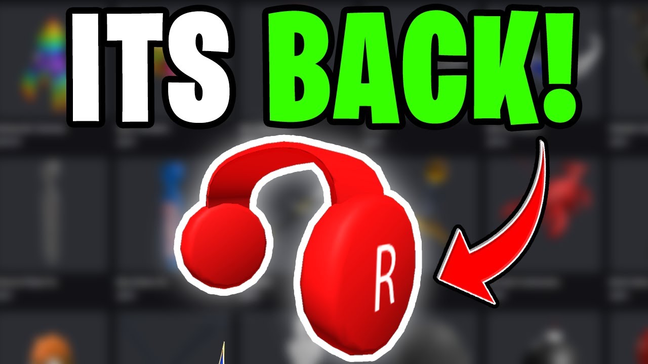 Наушники Red Clockwork СНОВА В РАСПРОДАЖЕ! (Распродажа Roblox в Чёрную пятницу)