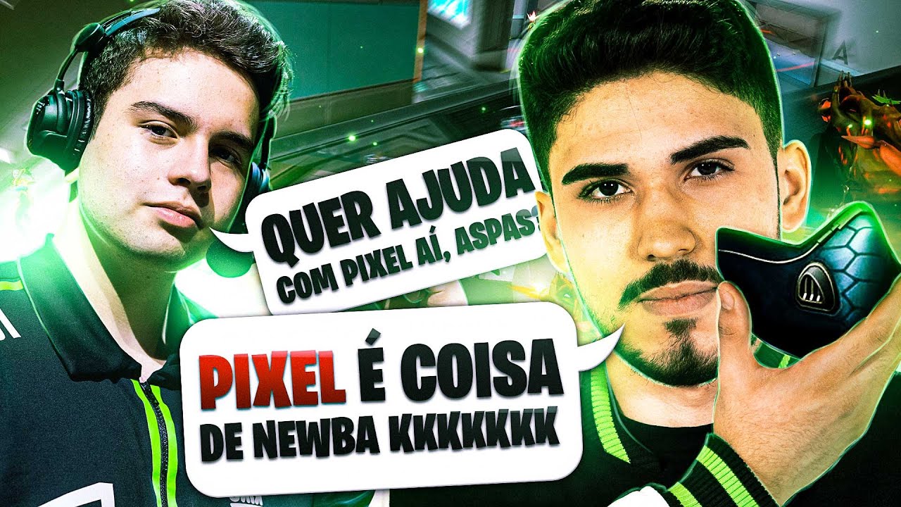 ASSIM QUE O ASPAS JOGA DE LURKER!!