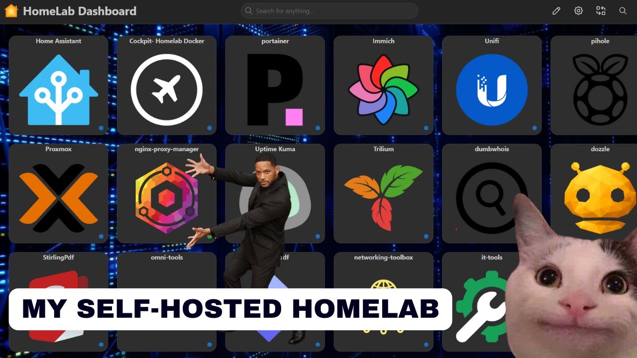 M&oacute;j HomeLab 🚀 Sprzęt, Usługi i Narzędzia 🔥 | PROXMOX | DOCKER | 2025