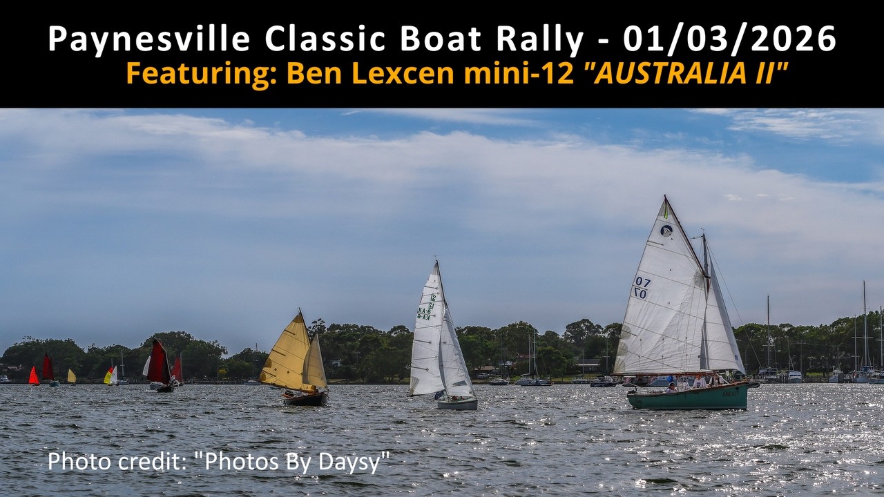 Paynesville Classic Boat Rally 01/03/2026 - Parade of Sail