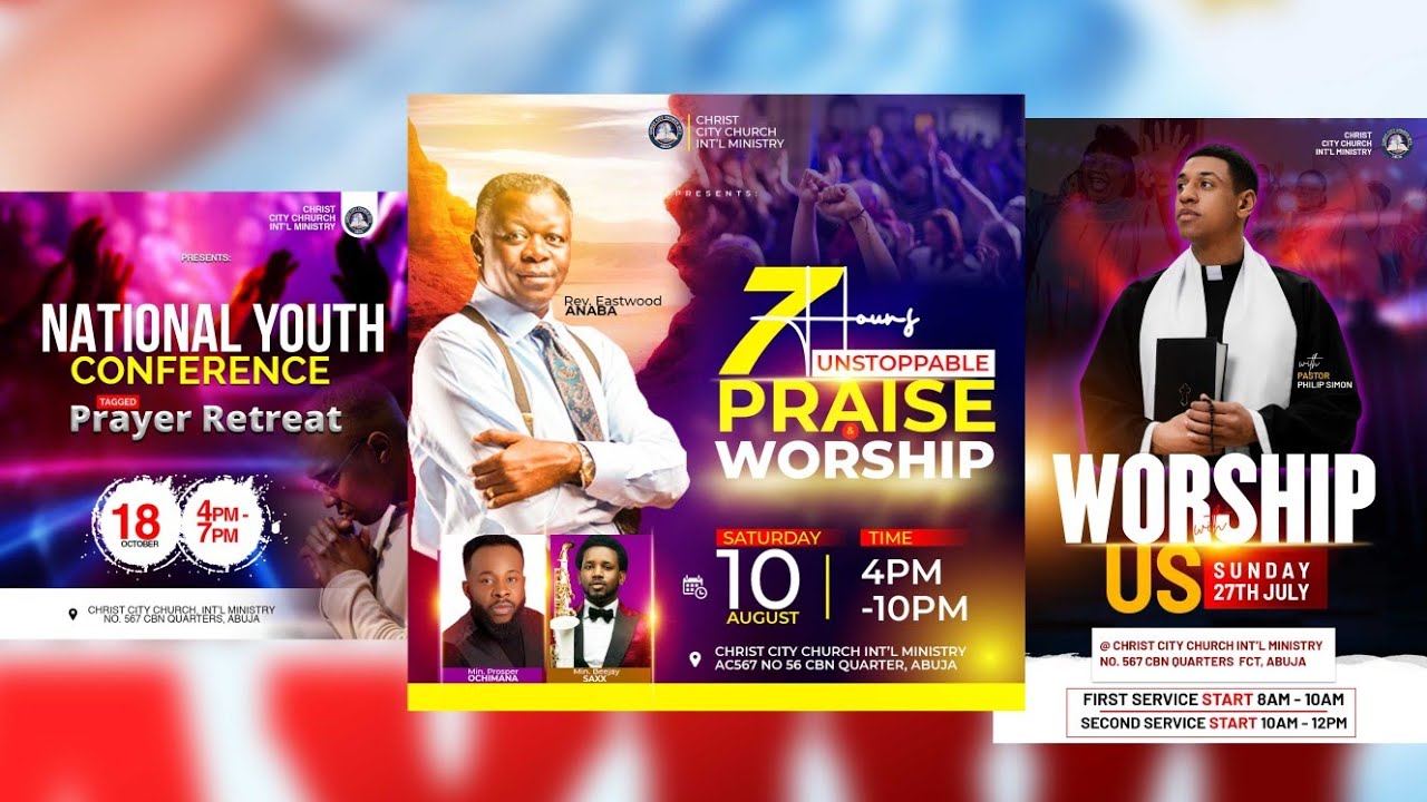 FREE PSD CHURCH FLYER IN PHOTOSHOP