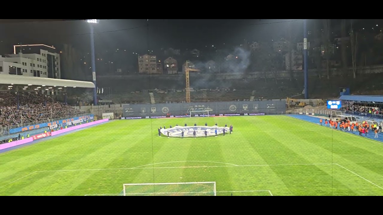 Željo-Sarajevo 04.04.2026 Grbavica pjeva Grbavicu💙1️⃣9️⃣2️⃣1️⃣💙