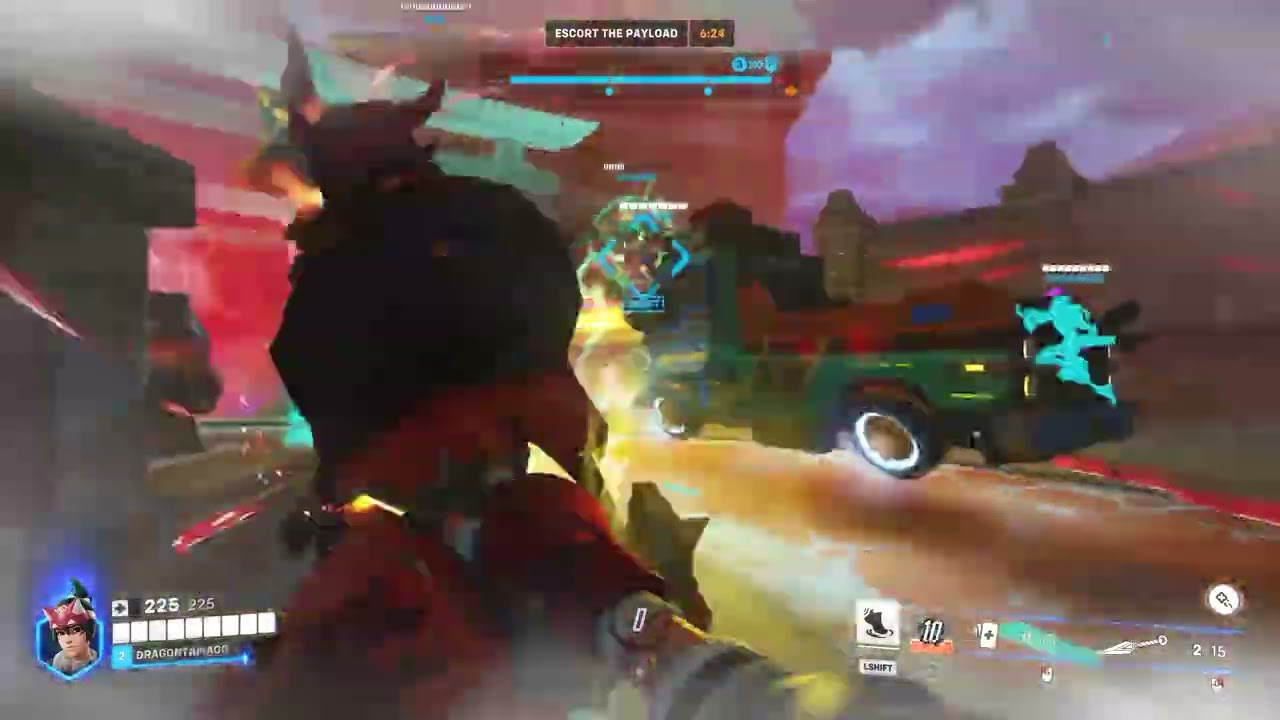 Overwatch2: Kiriko gameplay Shambali Monastery (no commentary)