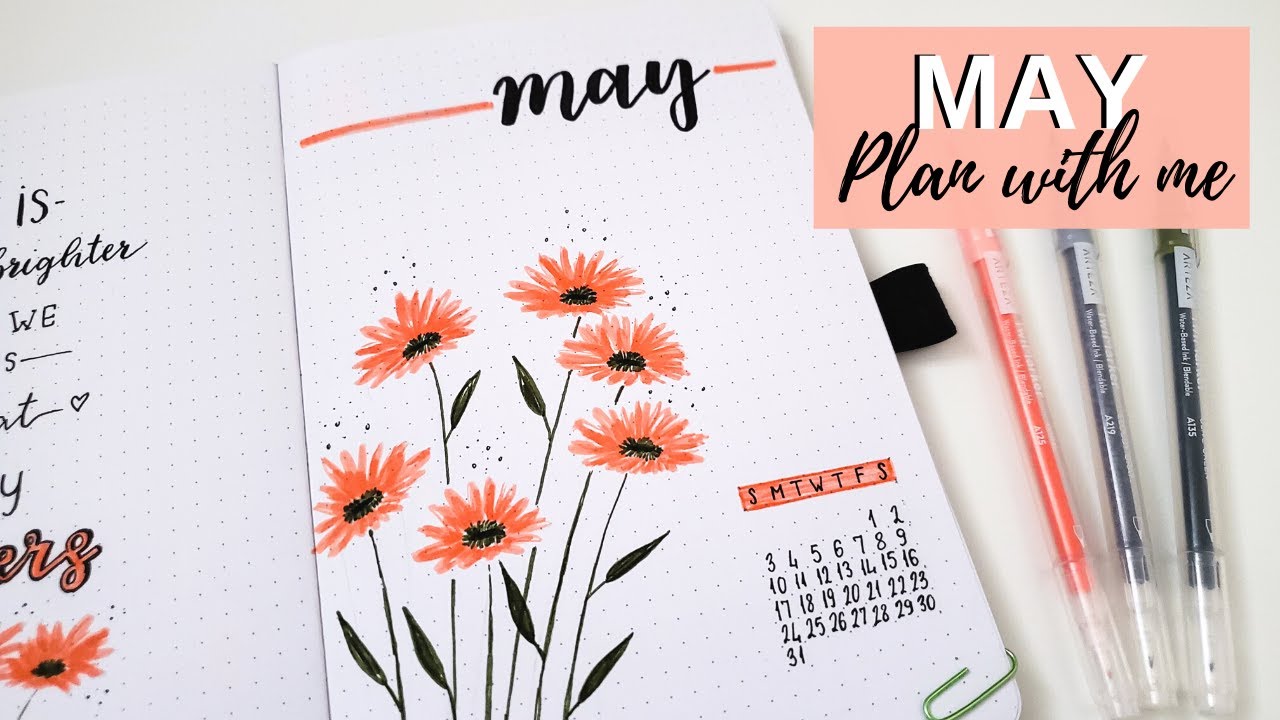 Plan With Me | May 2020 Bullet Journal Setup