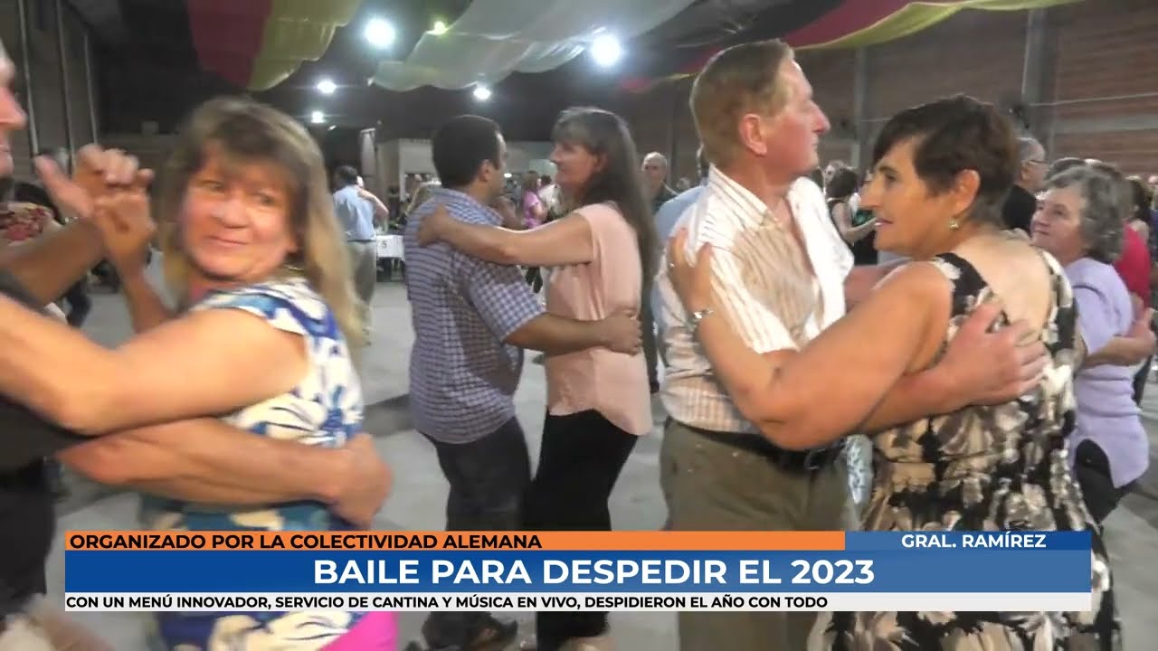 Gral. Ramírez - Cena y baile para despedir el año en la Colectividad Alemana